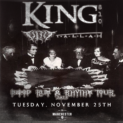 Image of King 810 - Blood, Rum, and Rhythm Tour Image of King 810 - Blood, Rum, and Rhythm Tour