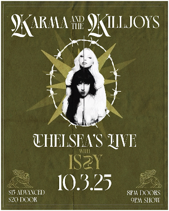 Using concert image Karma & The Killjoys with Issy concert image