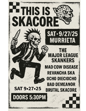 MAJOR LEAGUE SKANKERS MAD COW DISEASE AND MORE AT SOLARIS IN MURRIETA