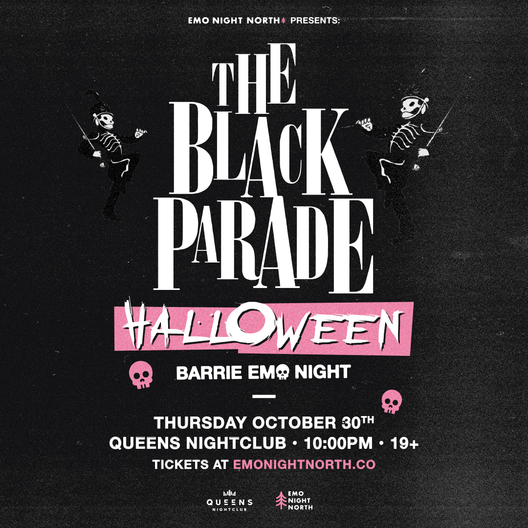 The Black Parade Halloween Emo Night Barrie at Queens Nightclub - Oct 30 2...