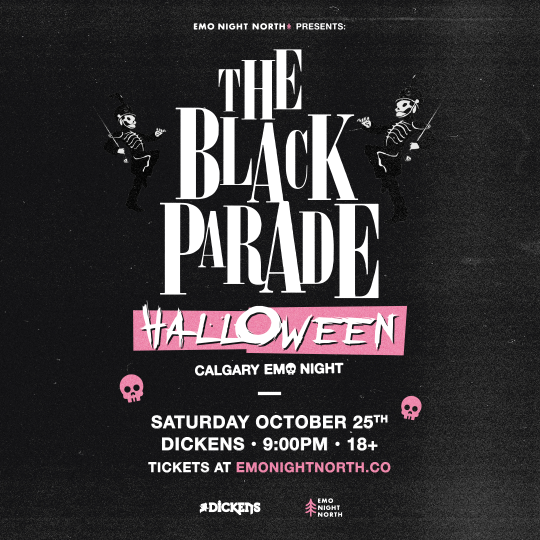 The Black Parade Halloween Emo Night Calgary at Dickens - Oct 25 2...