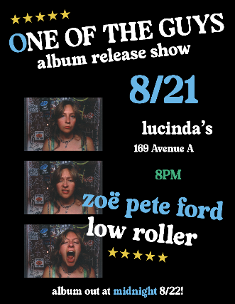 Zoe Pete Ford/ Low Roller
