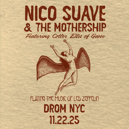Nico Suave & The Mothership feat. Cotter Ellis of Goose at Drom – New York, NY