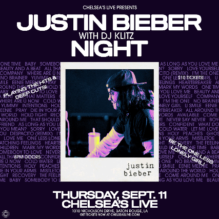 Justin Bieber Night with DJ Klitz