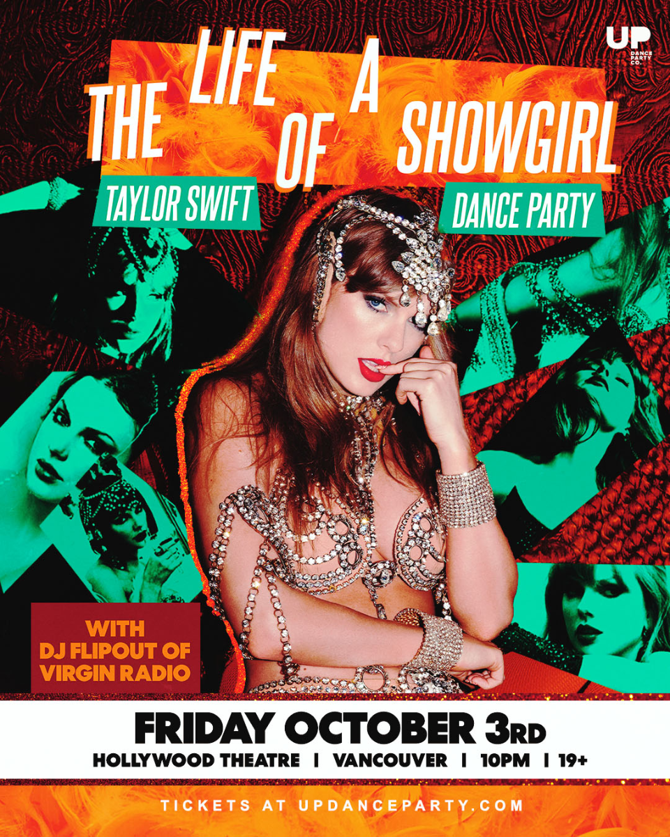 The Life Of A Showgirl: Taylor Swift Dance Party at Hollywood Theatre Vancouver - Oct 3 2...