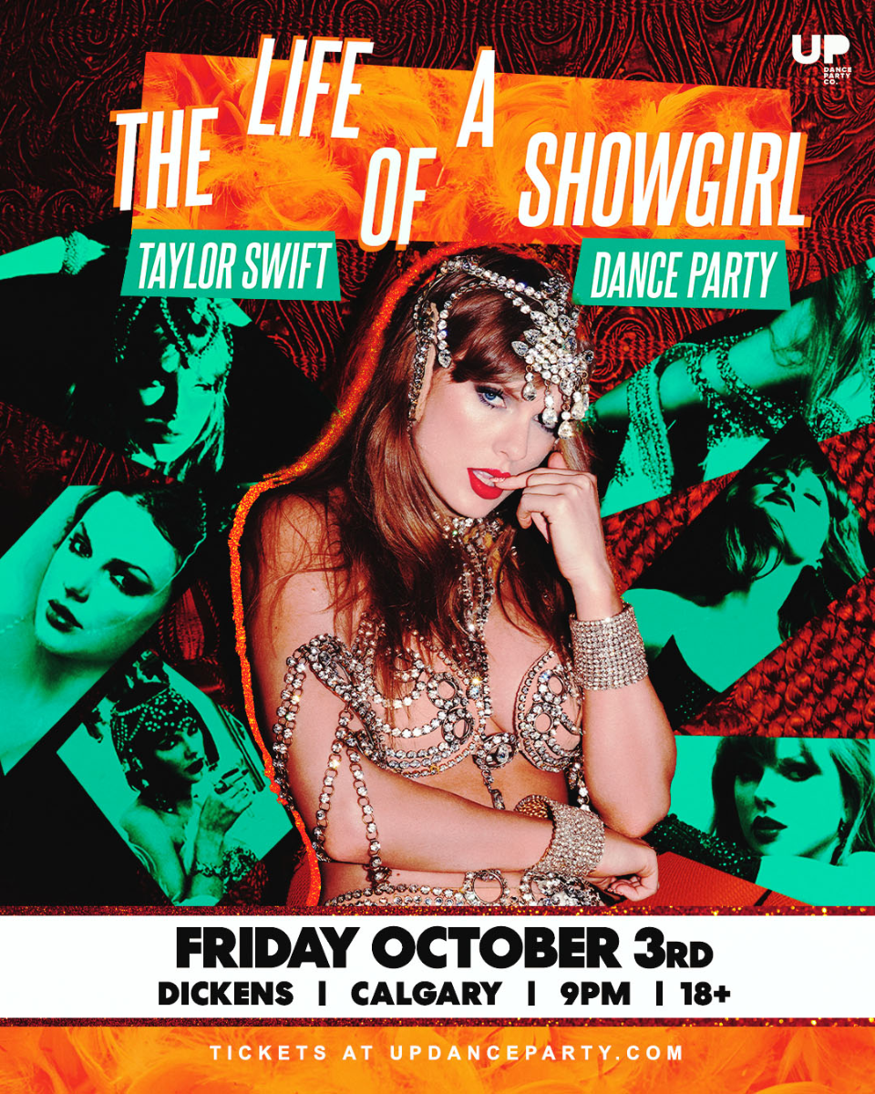 The Life Of A Showgirl: Taylor Swift Dance Party at Dickens Calgary - Oct 3 2...