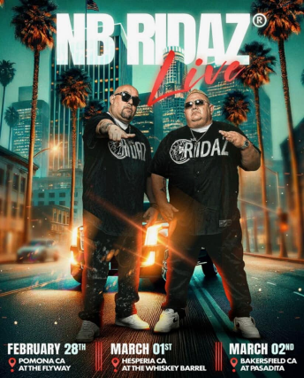 NB RIDAZ LIVE IN CONCERT AT THE WHISKEY BARREL IN HESPERIA at The Whiskey Barrel – Hesperia, CA