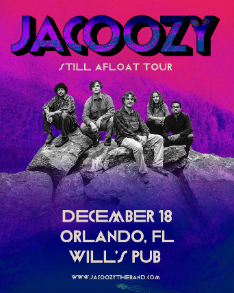 Jacoozy in Orlando at Will’s Pub – Orlando, FL