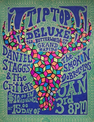 Daniel Staggs and The Critters with The Smokin’ dobroleles at Tip Top Deluxe Bar & Grill – Grand Rapids, MI