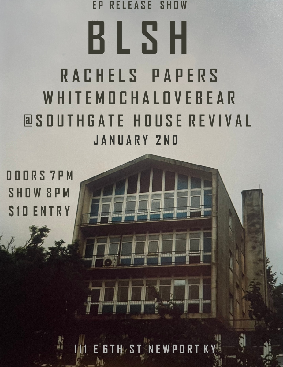 BLSH EP Release with Whitemochalovebear (solo/single release) and Rachel's Papers