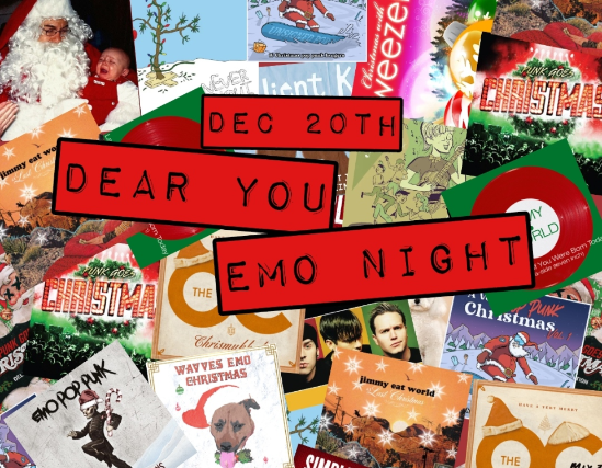 DEAR YOU: EMO NIGHT at Strummer’s – Fresno, CA