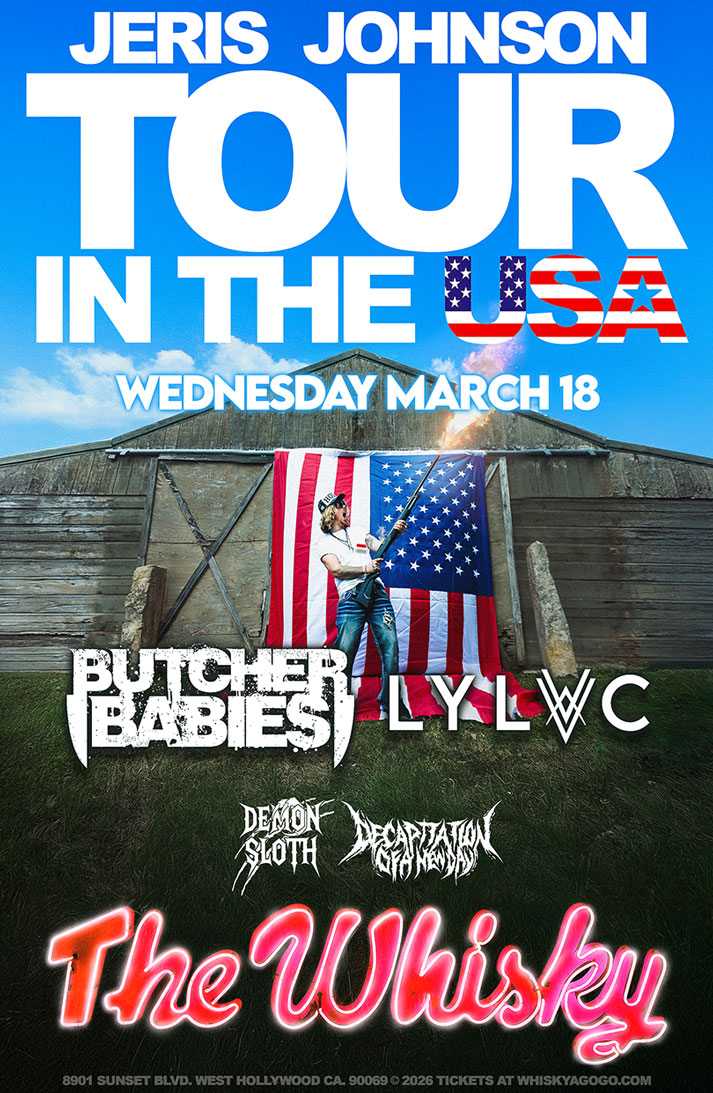 Jeris Johnson , Butcher Babies, LYLVC, Demon Sloth, Decapitation Of A New Day