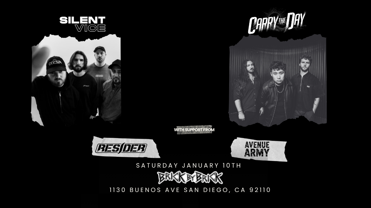 Featured Image - Silent Vice & Carry The Day with special guests - 10