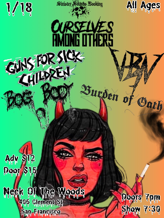 image of Between Realms/ Burden of Oath/ VBN/ Ourselves Among Others/ Guns for Sick Children image of Between Realms/ Burden of Oath/ VBN/ Ourselves Among Others/ Guns for Sick Children