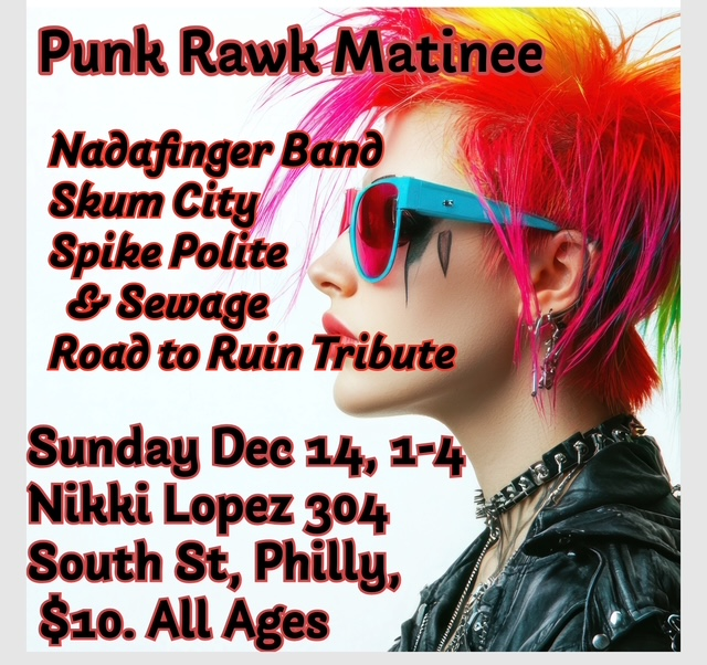 Skum City, Sewage, Road to Ruin Tribute, Nadafinger