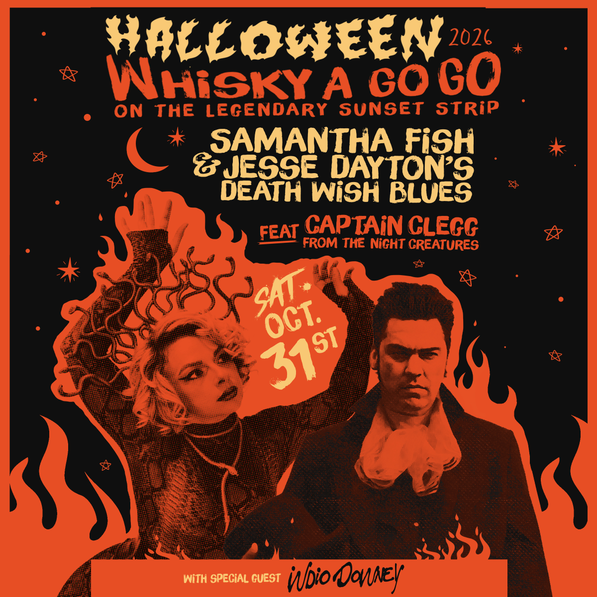 Samantha Fish, Jesse Dayton, Indio Downey, Zakk DeBono