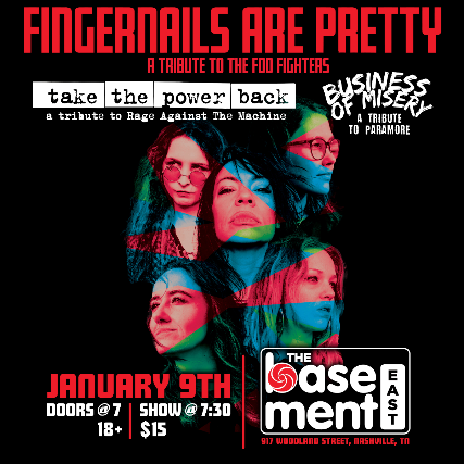 Image of Fingernails Are Pretty, Take The Power Back & Business of Misery Image of Fingernails Are Pretty, Take The Power Back & Business of Misery