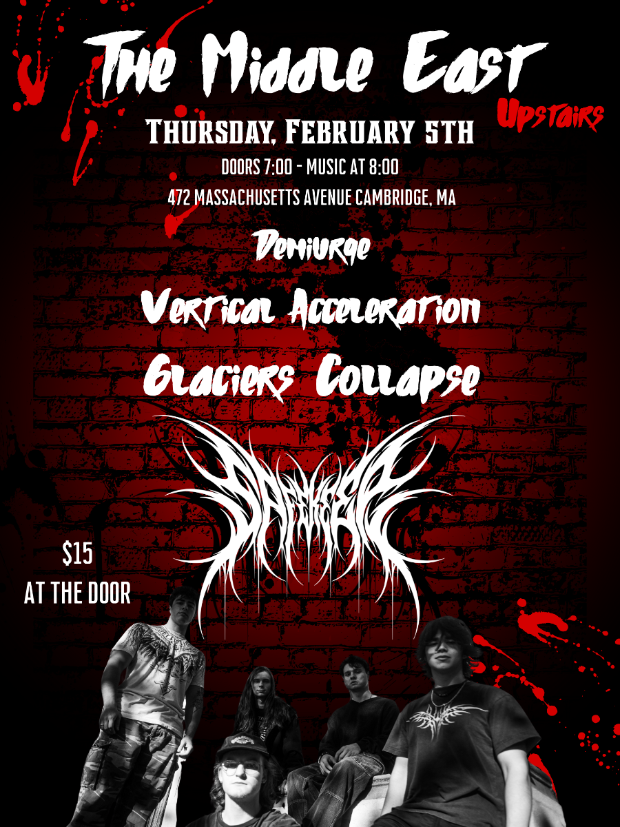 Safekeep, Glaciers Collapse, Vertical Acceleration, Demiurge | Event Image