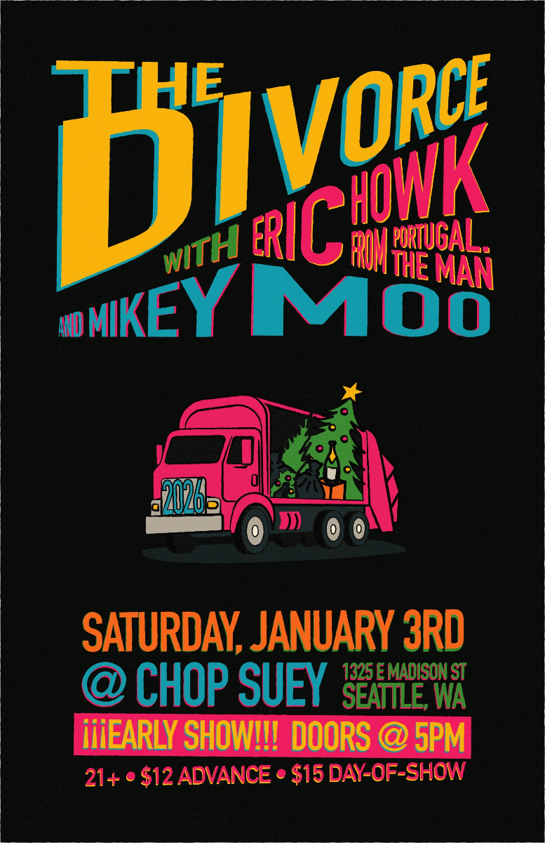 The Divorce, Eric Howk + very special guests!