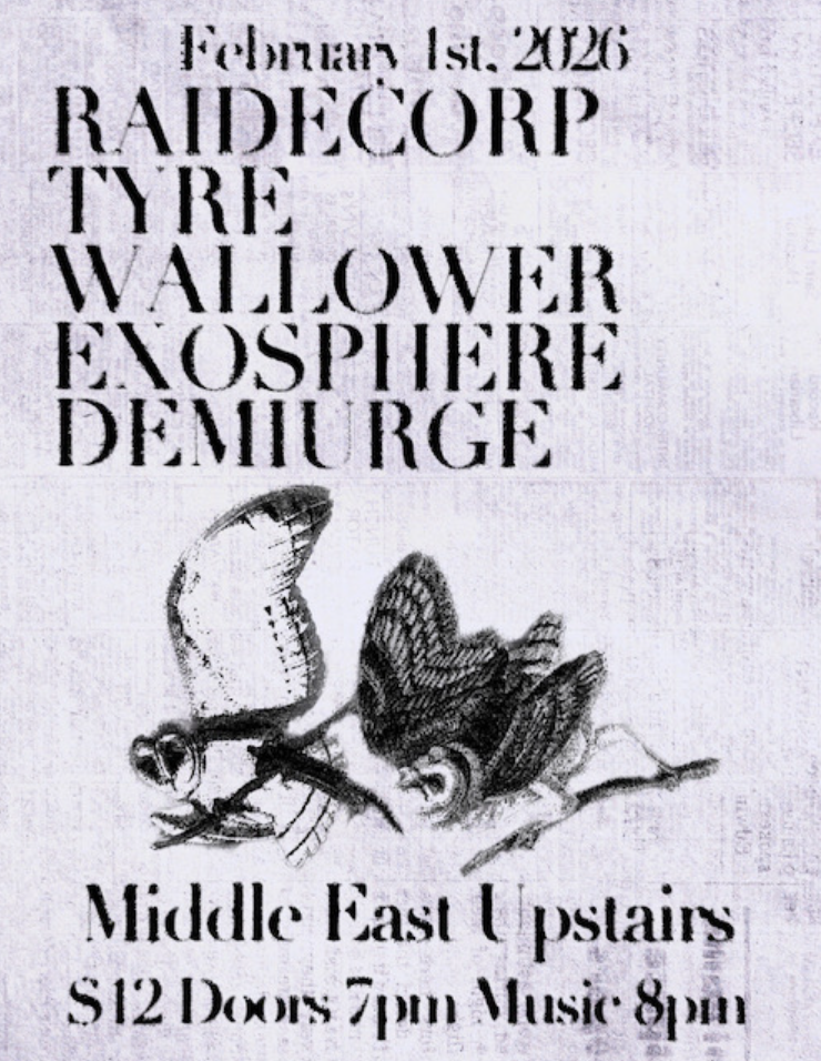 Raidecorp, Tyre, Wallflower, Exosphere, Demiurge | Event Image