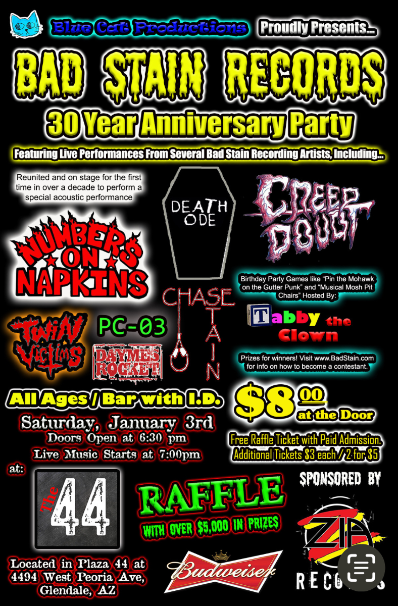 Bad Stain 30 Yr Anniversary Party