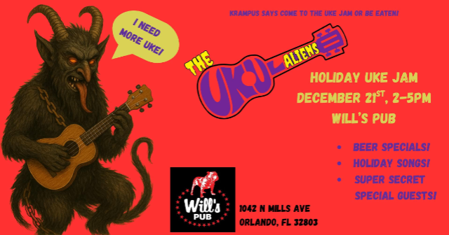 The Ukulaliens Holiday Uke Jam