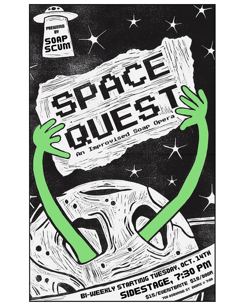 Soap Scum Presents: Space Quest | Event Image