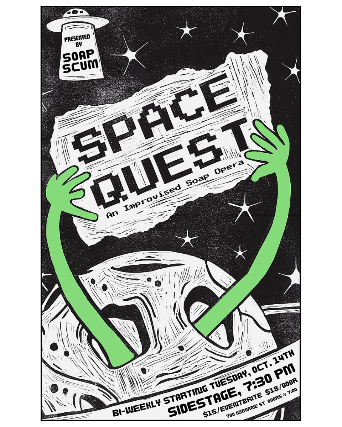 Soap Scum Presents: Space Quest at Sidestage – Winnipeg, Canada