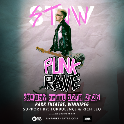 STVW PUNK RAVE TOUR 2026 at The Park Theatre – Winnipeg, Canada