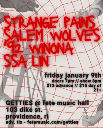 Strange Pains, Salem Wolves, '92 Winona, & SSA LIN
