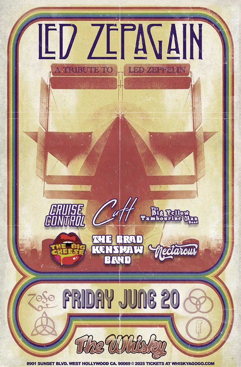 Led Zepagain, Jasmine Dennis & Cruise Control, Hannah Cutt, The Tambourine Man Band (Tribute to Bob Dylan), The Big Cheese, The Brad Henshaw Band, Nectarous