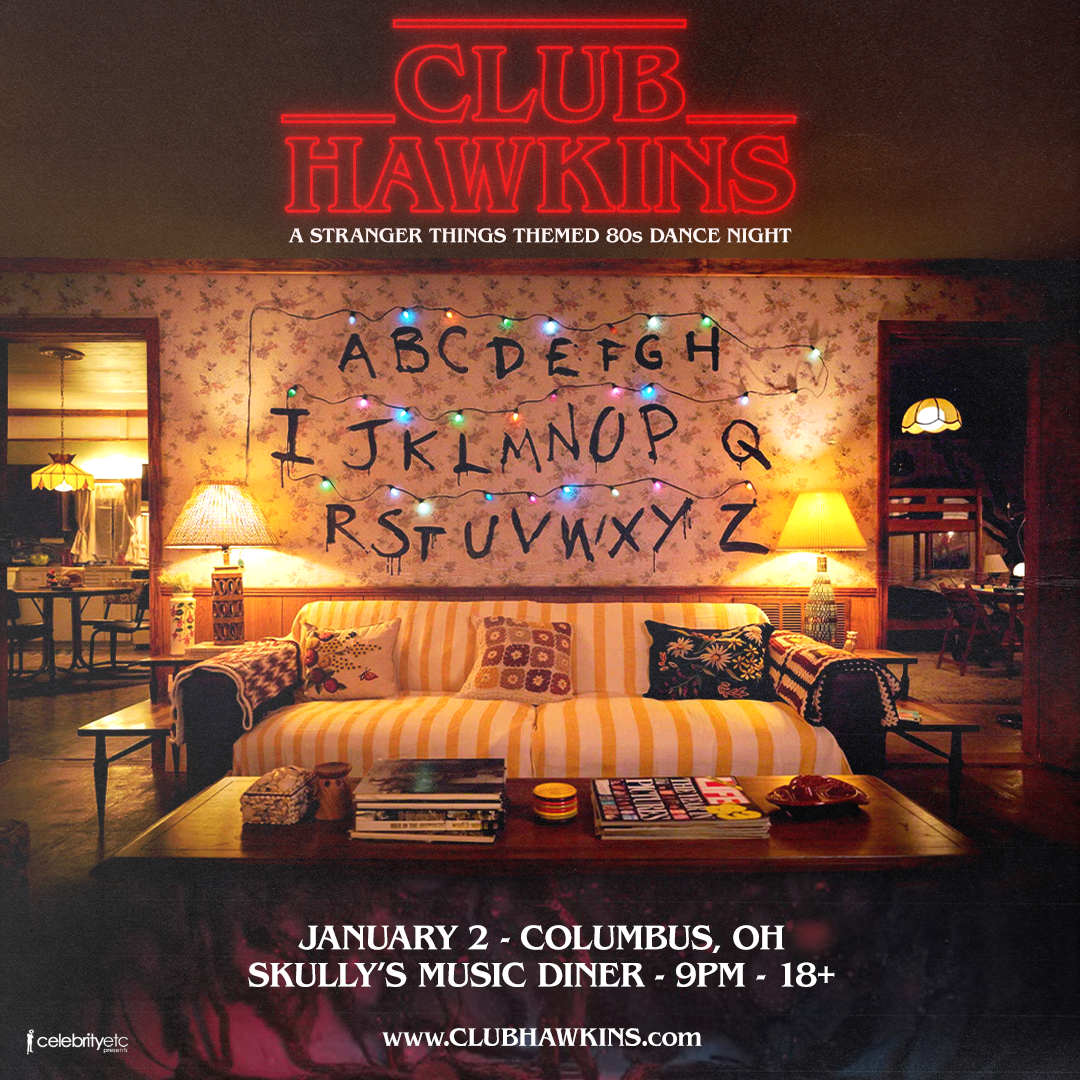 CLUB HAWKINS: A STRANGER THINGS DANCE PARTY 🩸