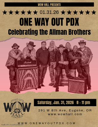 Image of One Way Out: Allman Brothers Tribute Image of One Way Out: Allman Brothers Tribute