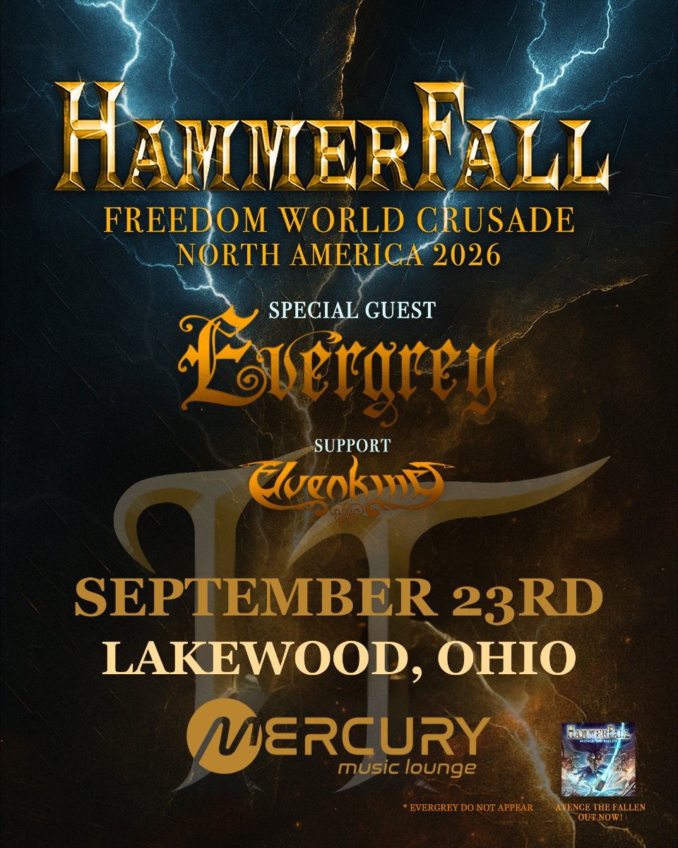 HammerFall - Freedom World Crusade North America 2026 ( Now at The Winchester!)
