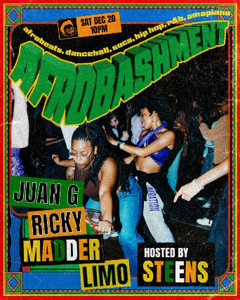 Image of AFROBASHMENT (afrobeats, dancehall, hip-hop & more) Image of AFROBASHMENT (afrobeats, dancehall, hip-hop & more)