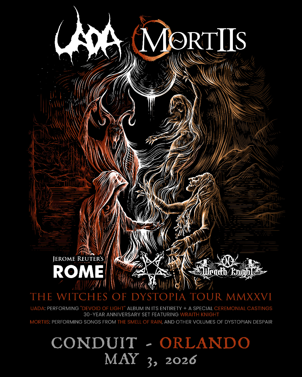 Uada and Mortiis, with Special Guests Rome and Wraith Knight in Orlando