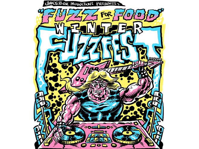 FUZZ for FOOD: WINTER FUZZFEST, Velvet Snakes, Mazinga, Electric Huldra, Dr. Peter Larson, Good Man's Brother