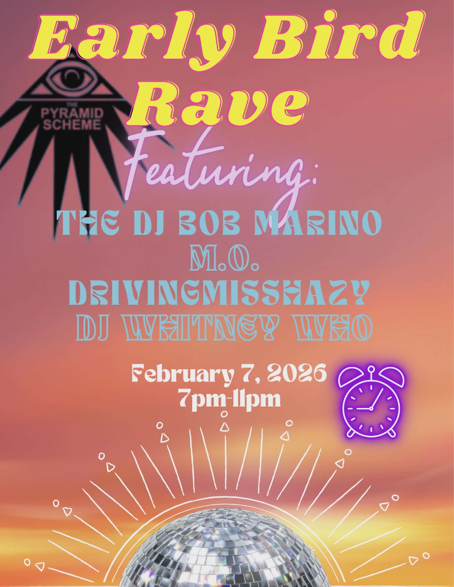 Early Bird Rave: The DJ Bob Marino + M.O. + Drivingmisshazy + DJ Whitney Who