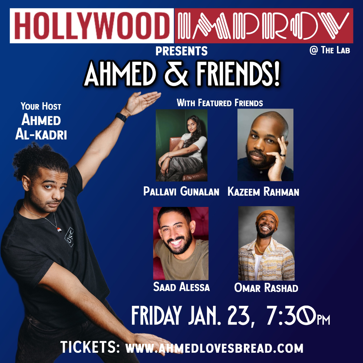 Omar Rashad Ahmed Al-kadri & Friends! ft. Pallavi Gunalan, Kazeem Rahman, Saad ...