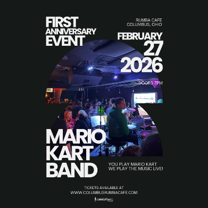 Mario Kart Band – 1st Anniversary Show! at Rumba Cafe – Columbus, OH