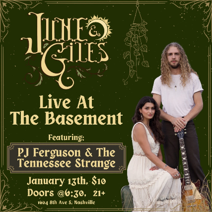 June & Giles: Live at The Basement at The Basement – Nashville, TN