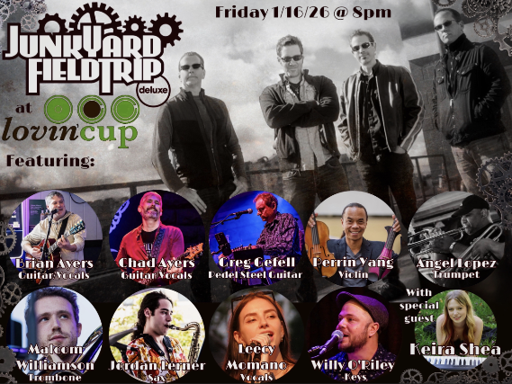Junkyardfieldtrip Deluxe at Lovin’ Cup – Rochester, NY