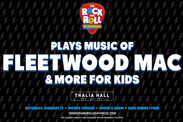 The Rock and Roll Playhouse plays Music of Fleetwood Mac + More for Kids