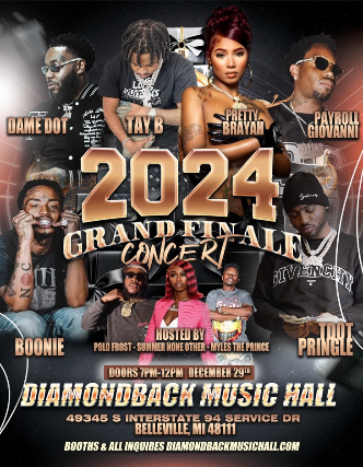 2024 Grand Finale Concert at Diamondback Music Hall – Belleville, MI