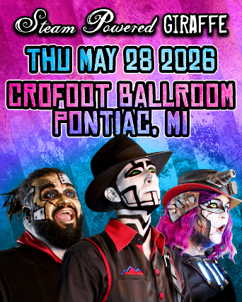 Steam Powered Giraffe at The Crofoot Ballroom – Pontiac, MI