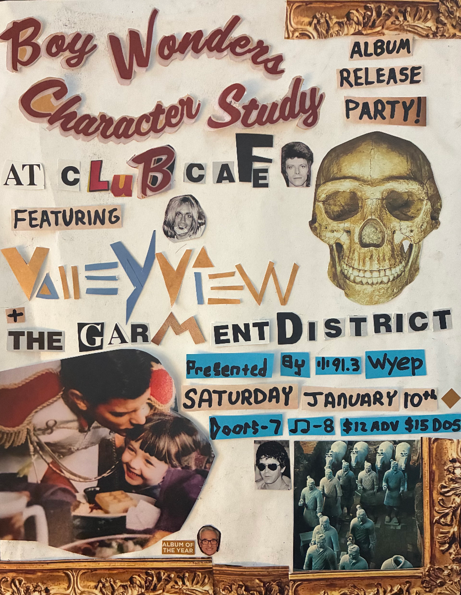 91.3 WYEP Presents Boy Wonders - "Character Study" Album Release Party