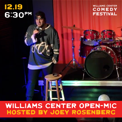 Comedy Festival Open Mic at Williams Center – Black Box – Rutherford – Rutherford, NJ