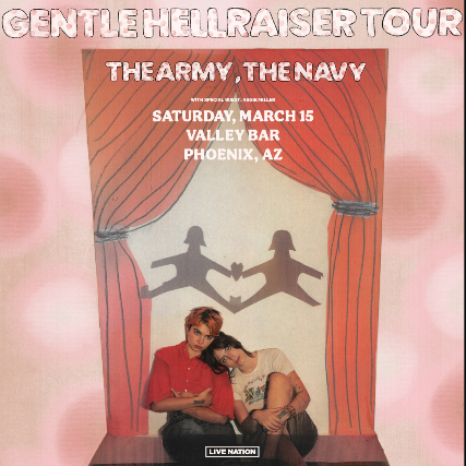 THE ARMY, THE NAVY - GENTLE HELLRAISER TOUR