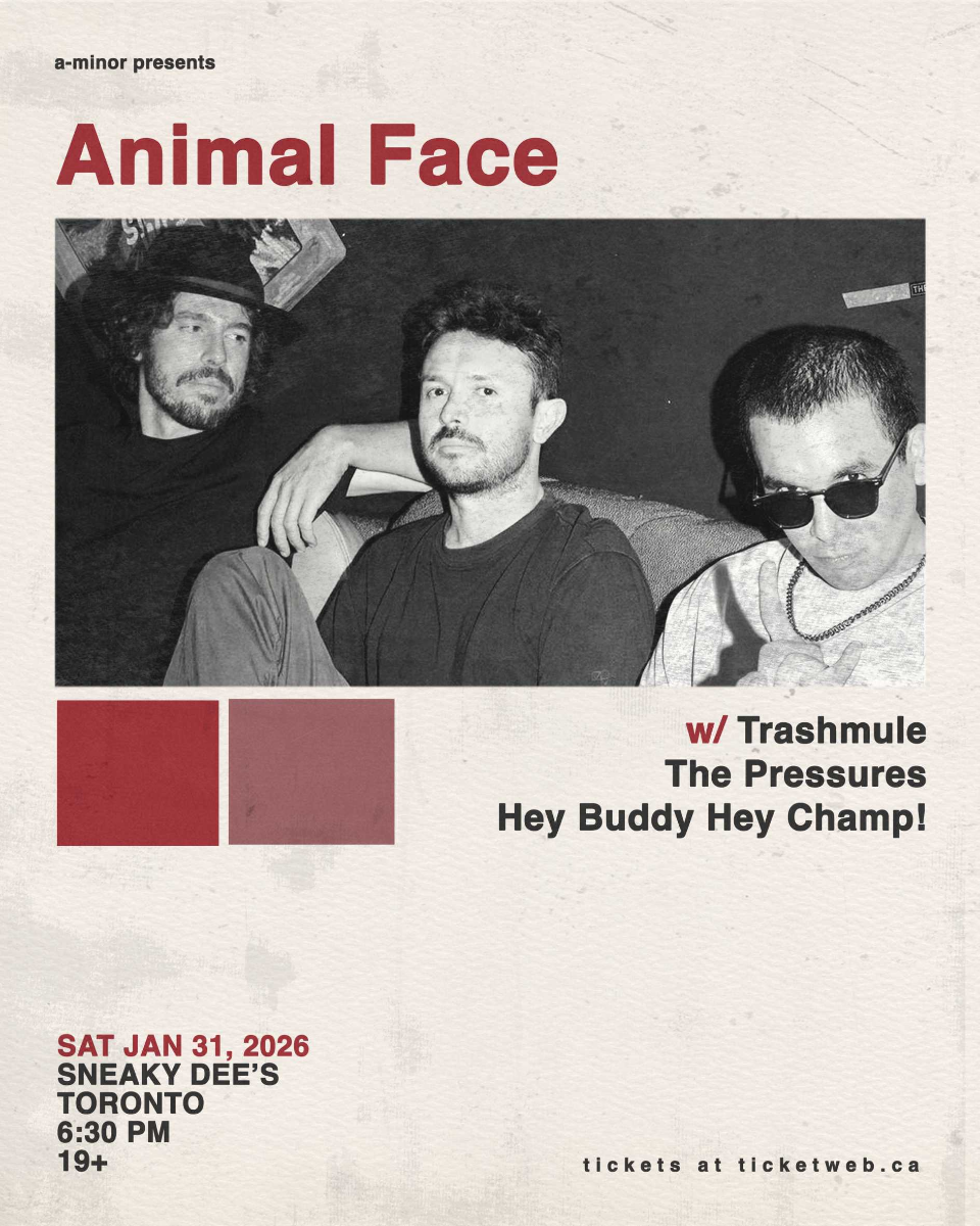 Animal Face w/ Trashmule, The Pressures & Hey Buddy Hey Champ!