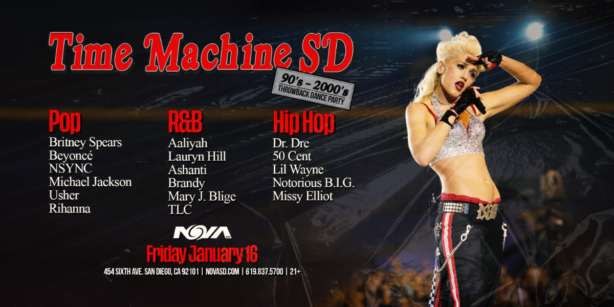 Time Machine: 90s - 2000s Throwback Dance Party